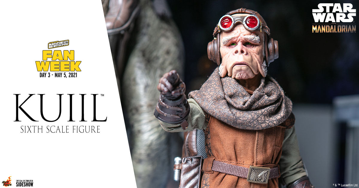 Hot Toys x Sideshow Collectibles: Star Wars - The Mandalorian Kuiil Sixth  Scale Figure