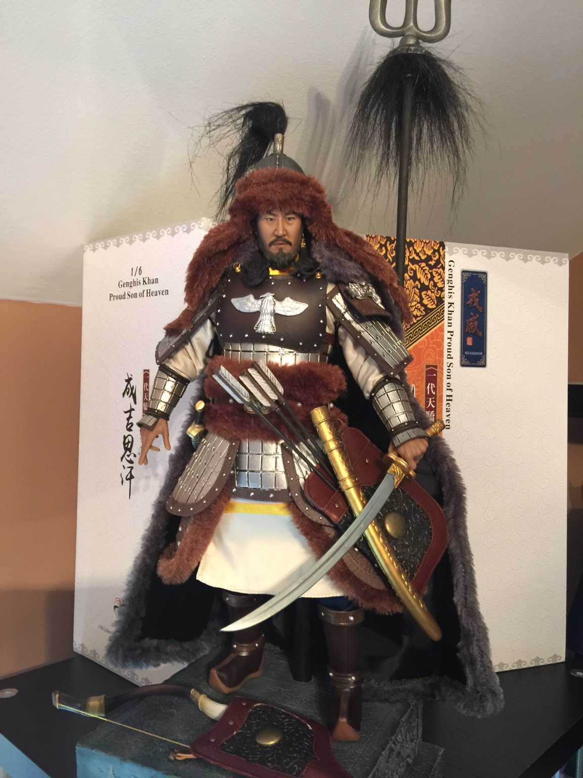 Genghis khan on sale action figure