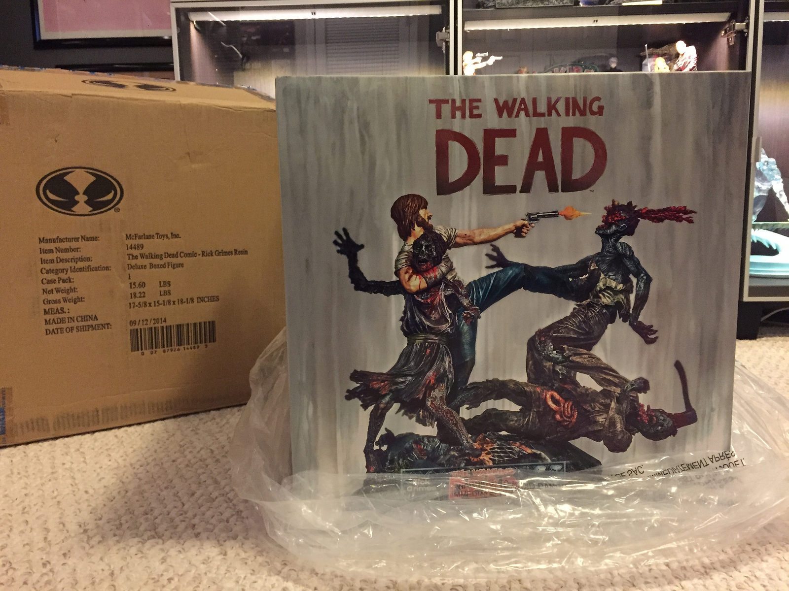 Walking Dead Signed Rick shops Grimes Comic Series 1 by Robert Kirkman