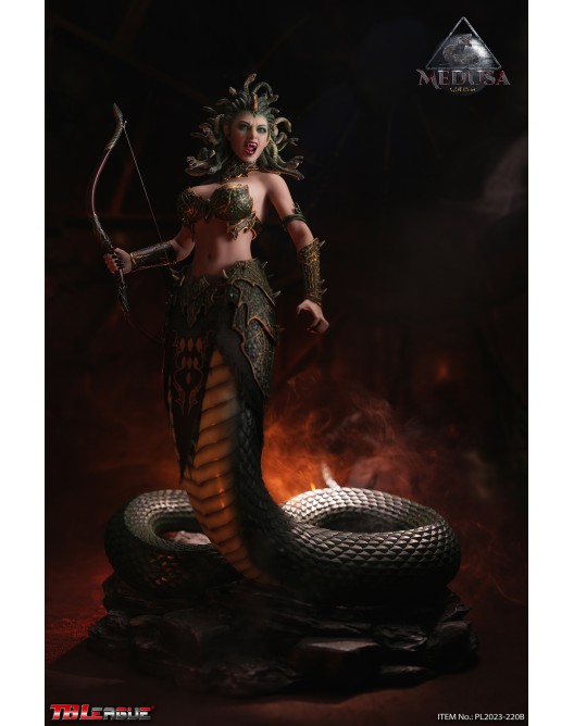 Medusa Snake Tail Statue