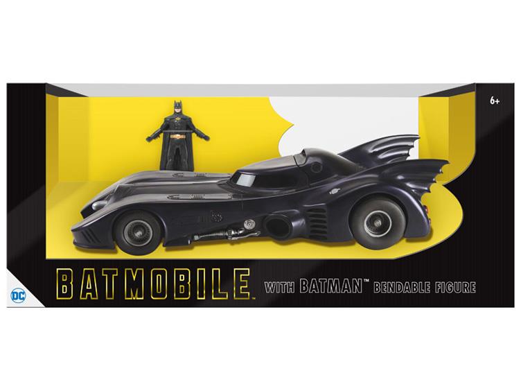 Batmobile with bendable clearance figures