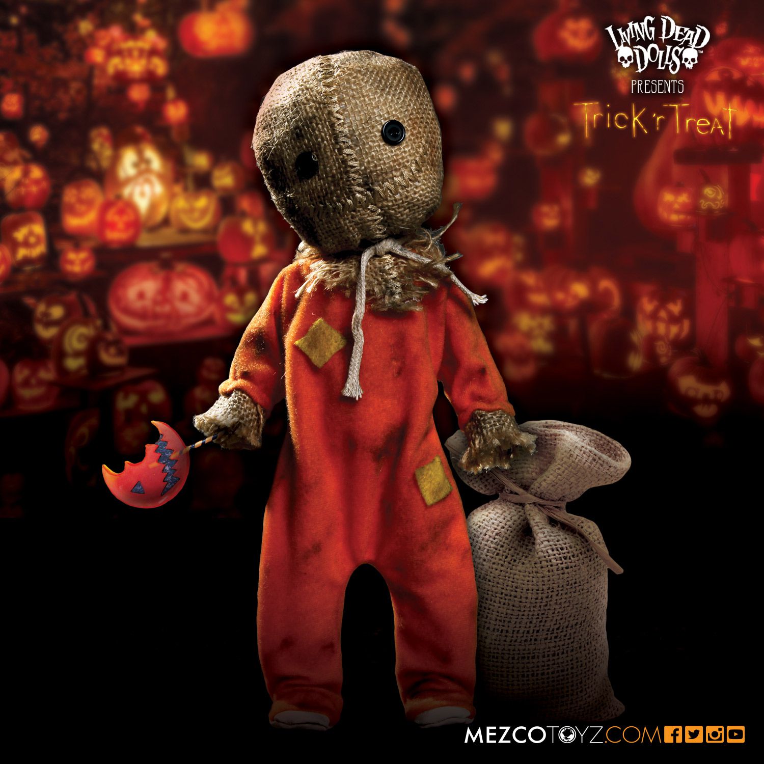 Living Dead Doll Trick r Treat Sam | Collector Freaks Collectibles