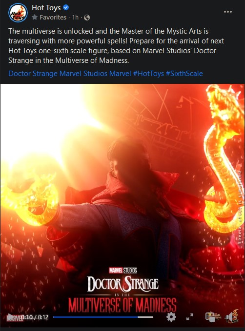 New pose for Dr. Strange : r/hottoys