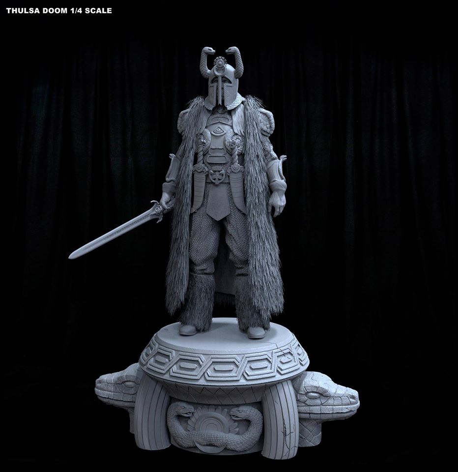 Thulsa doom orders statue